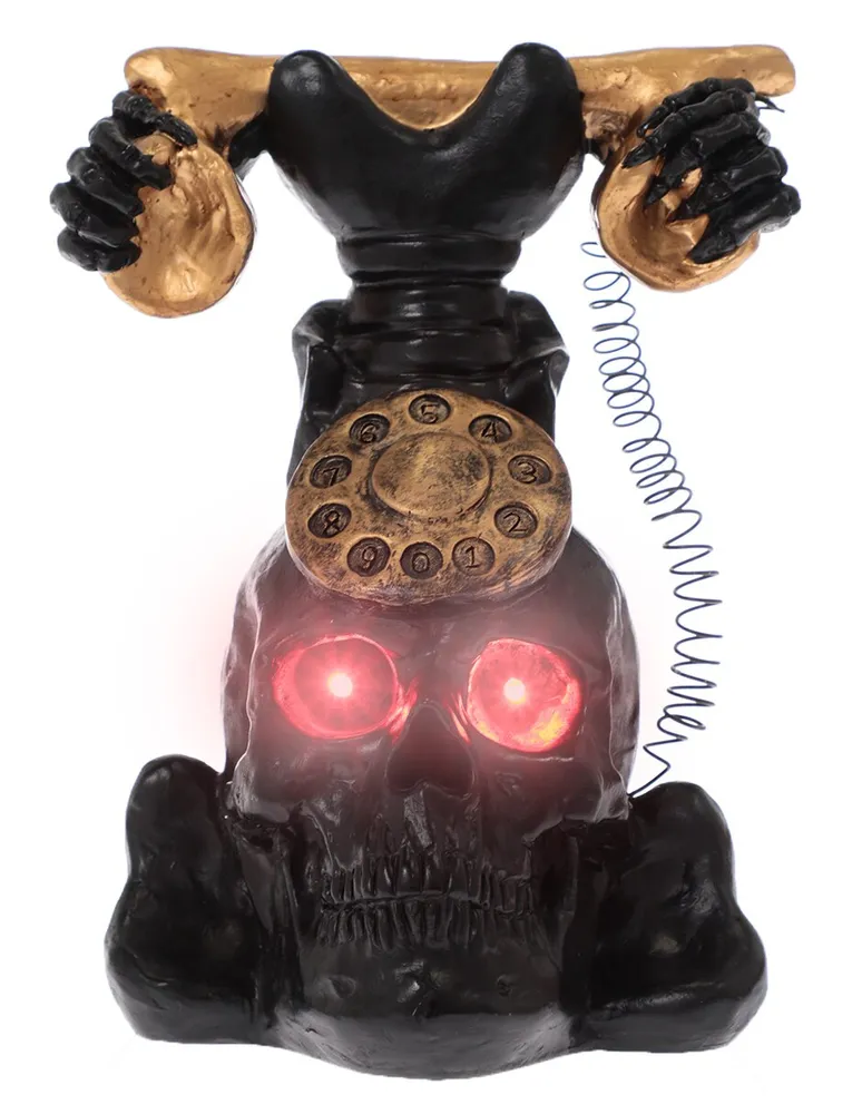 Figura decorativa teléfono Cementerium Halloween