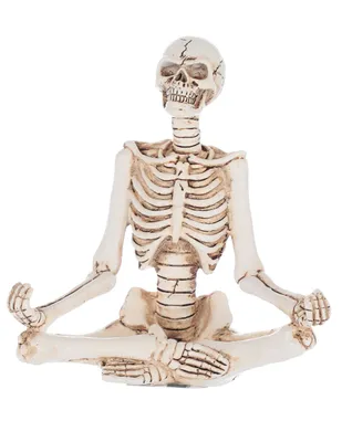 Figura decorativa esqueleto Cementerium Halloween