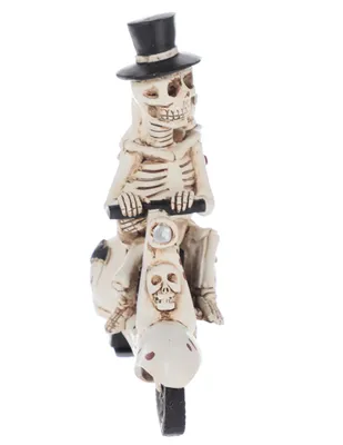 Figura decorativa esqueletos Cementerium Halloween