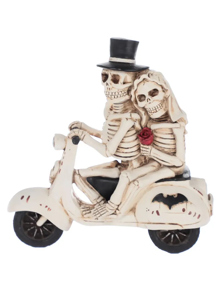 Figura decorativa esqueletos Cementerium Halloween