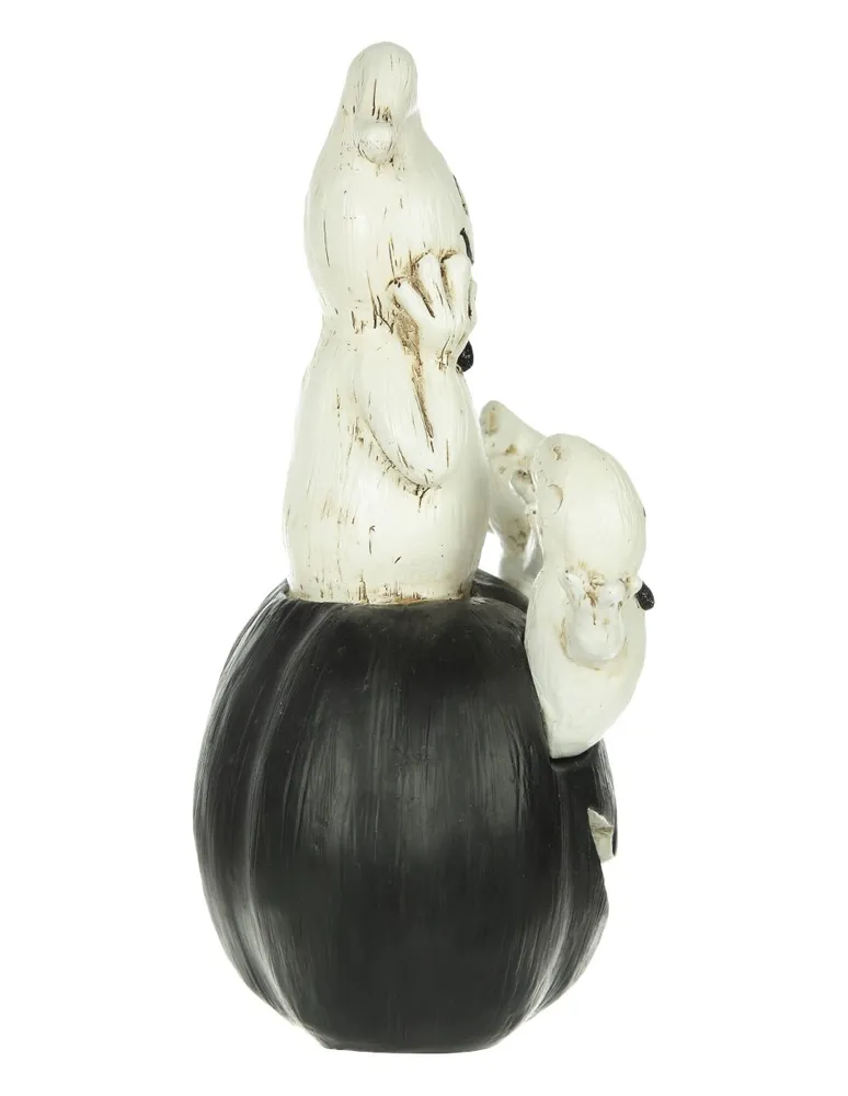 Figura decorativa calabaza Cementerium Halloween