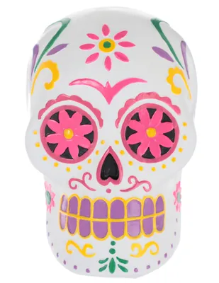 Figura decorativa cráneo Cementerium Día de Muertos