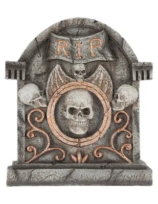 Figura decorativa tumba Cementerium Halloween