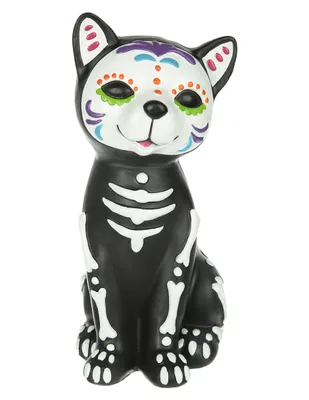 Figura decorativa perro Cementerium Día de Muertos