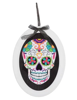 Figura decorativa portarretrato Cementerium Día de Muertos