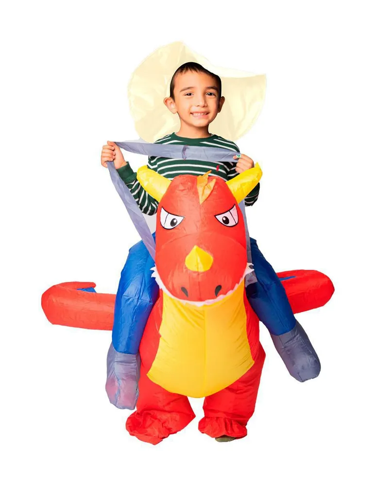 Disfraz Beckon de dinosaurio para infantil unisex