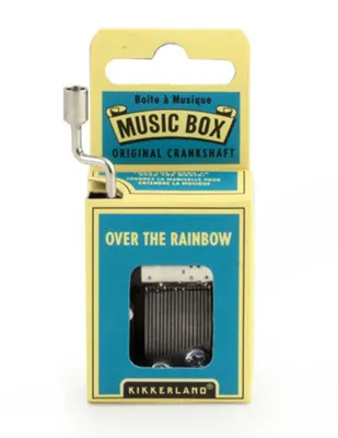 Caja musical Kikkerland Over The Rainbow