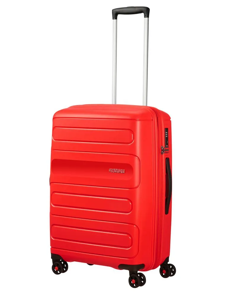 Maleta American Tourister mediana Sunside roja