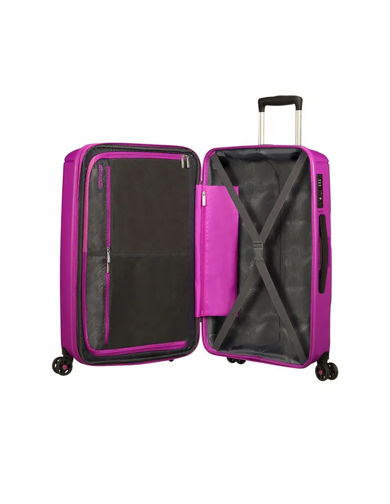 Maleta American Tourister mediana Sunside rosa