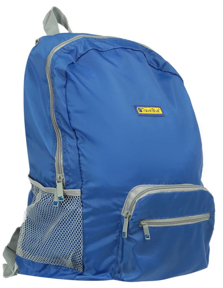 Mochila escolar Travel Blue unisex