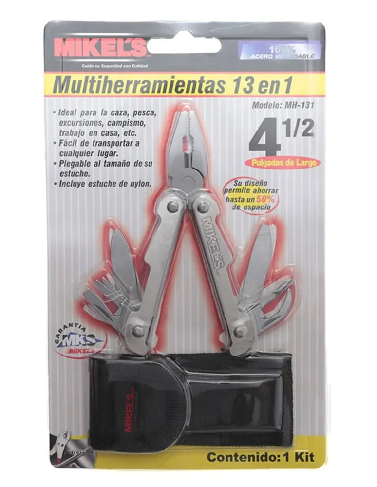 Multiherramienta 13 en 1 Mikels