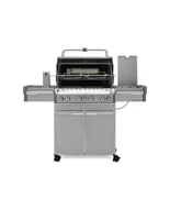 Asador de gas Weber Summit S-470 de acero inoxidable