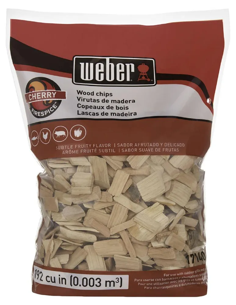 Astillas Weber madera de cerezo
