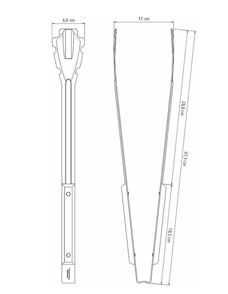 Pinza para asado Tramontina Churrasco