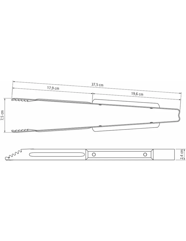 Pinzas para carne Tramontina Churrasco