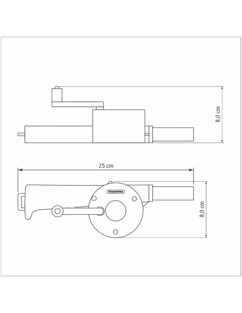 Soplador manual Tramontina Churrasco