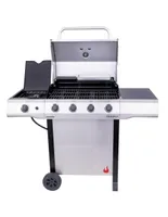 Asador de gas Char-broil de acero inoxidable