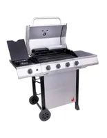 Asador de gas Char-broil de acero inoxidable