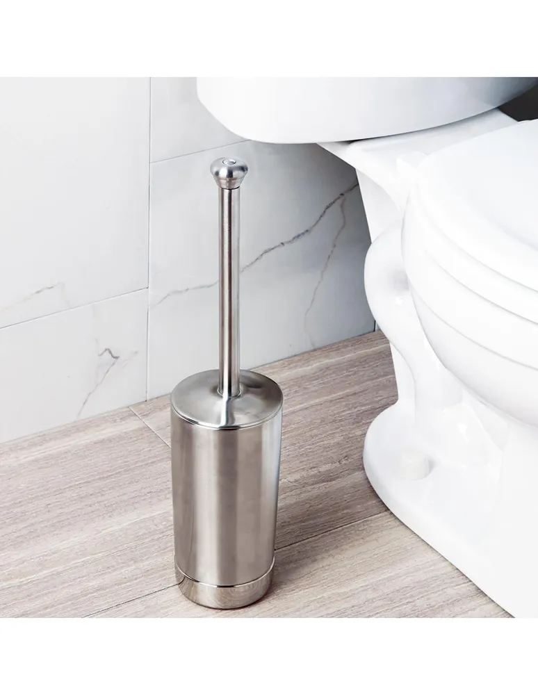 Cepillo para WC York Interdesign plateado