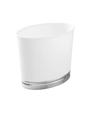 Bote de basura York Oval Interdesign blanco