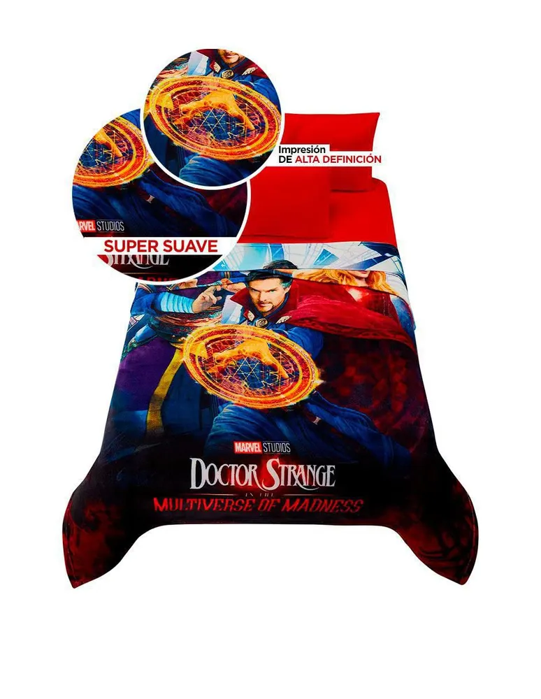 Cobertor Dr. Strange Providencia Marvel
