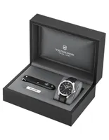 Box set de reloj Victorinox Alliance para hombre 241904.1 negro