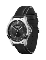 Box set de reloj Victorinox Alliance para hombre 241904.1 negro