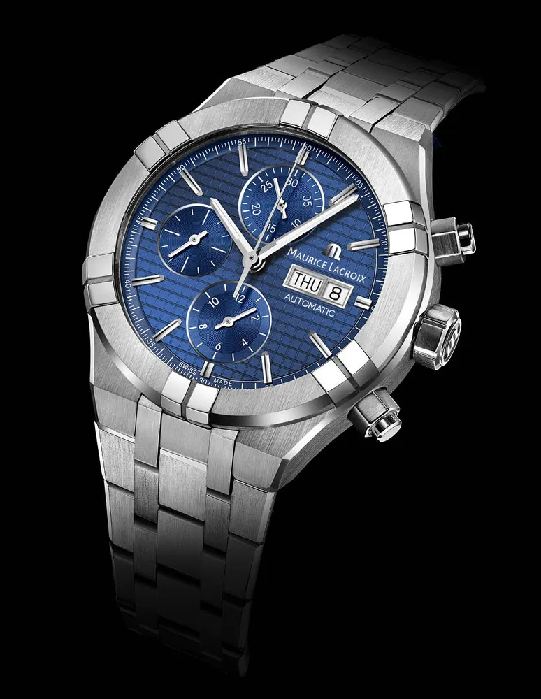 Reloj Maurice Lacroix Aikon Automatic Chronograph para hombre Ai6038-ss002-430-1