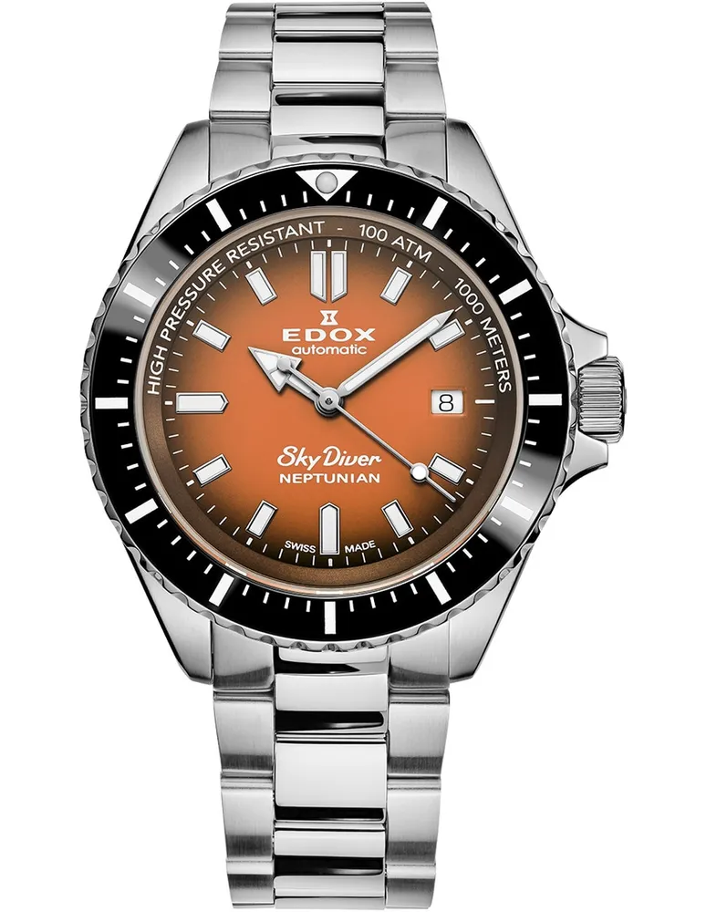 Reloj Edox Skydiver Neptunian para hombre 80120 3nm odn