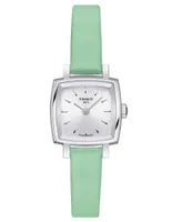 Box set de reloj Tissot Lovely Square para mujer T0581091603101