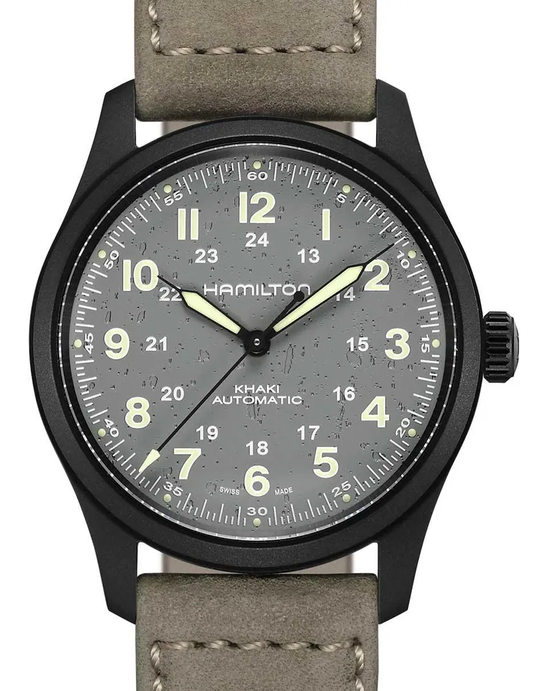 Reloj Hamilton Titanium Auto unisex h70215880