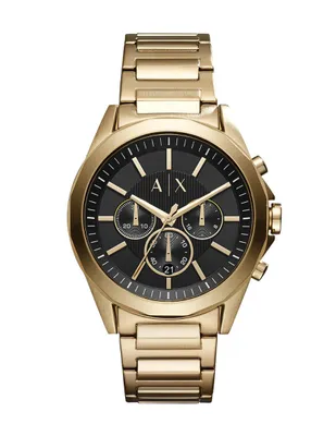 RELOJ HOMBRE ARMANI EXCHANGE CAYDE AX2748 DORADO + PULSERA