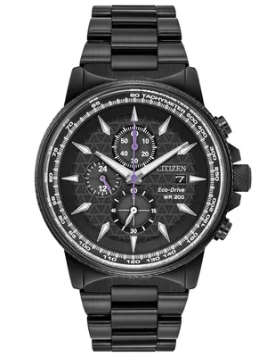 Reloj Citizen Nighthawk Black Panther Marvel para hombre 61203