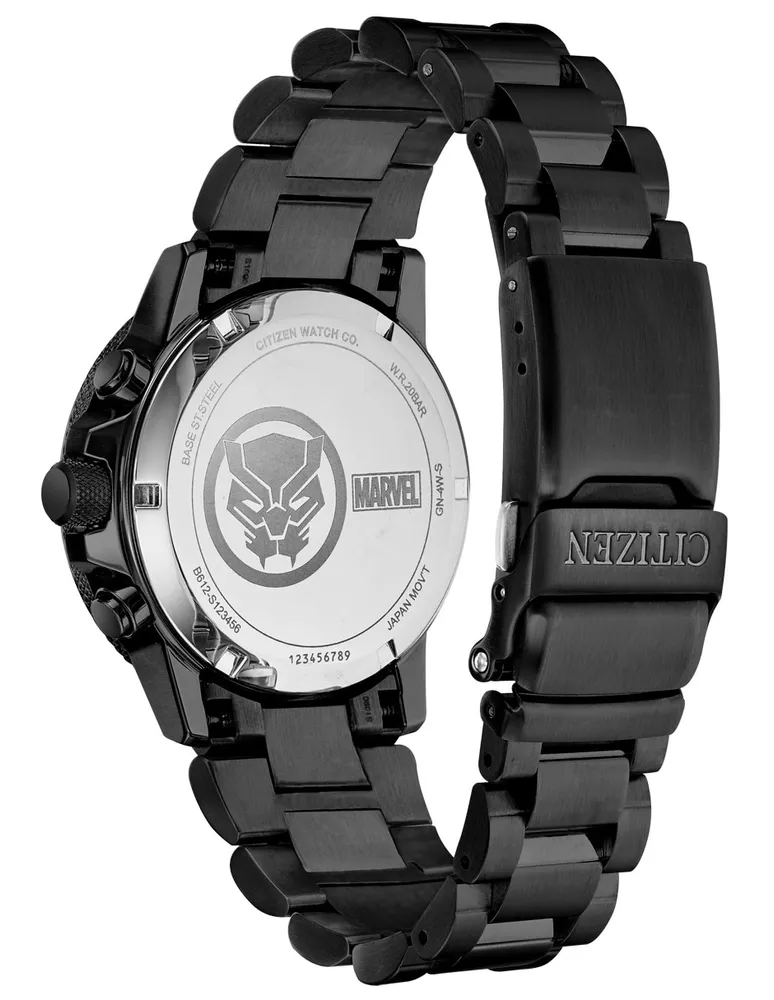 Reloj Citizen Nighthawk Black Panther Marvel para hombre 61203