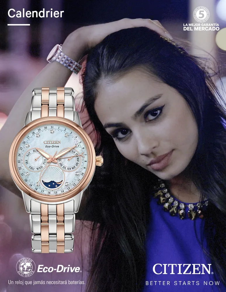 Reloj Citizen Ladies Calendrier Moon para mujer