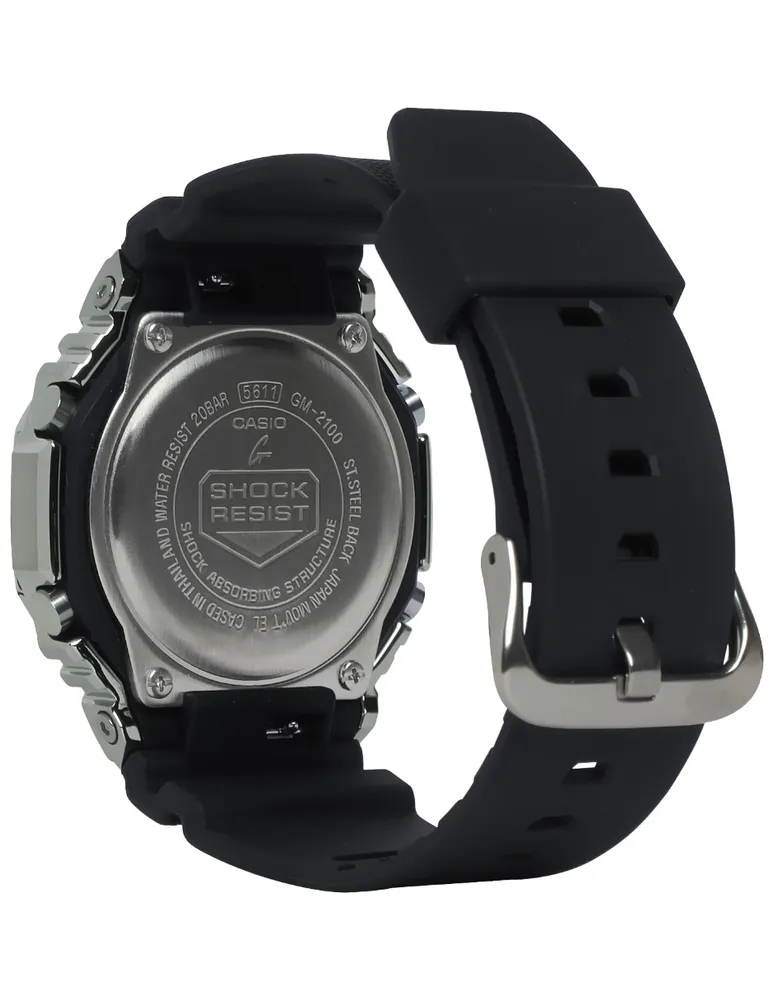 Reloj Casio G-Shock Metal Covered Gm2100 para hombre Gm-2100-1acr