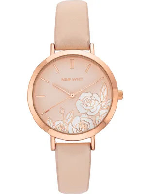 Reloj Nine West Blush Collection para mujer NW2680FLPK