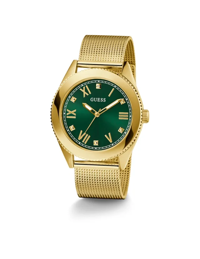 Reloj Caballero GUESS CONNOISSEUR Bicolor Esfera Verde