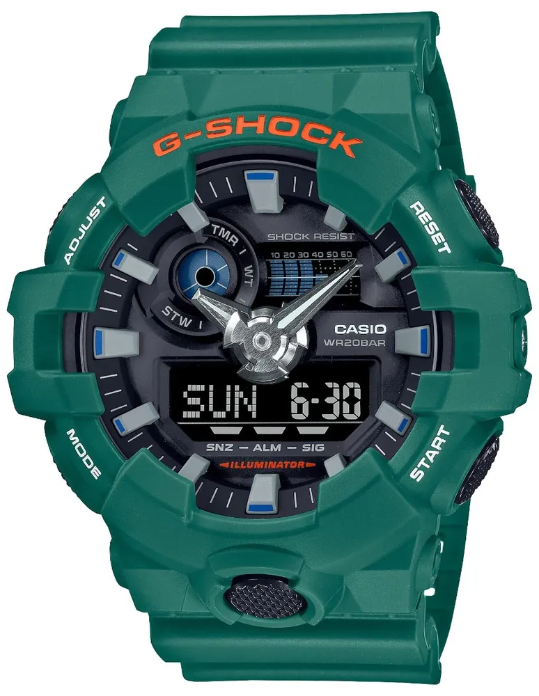 Reloj Casio G-shock Ga-700 para hombre ga-700sc-3acr