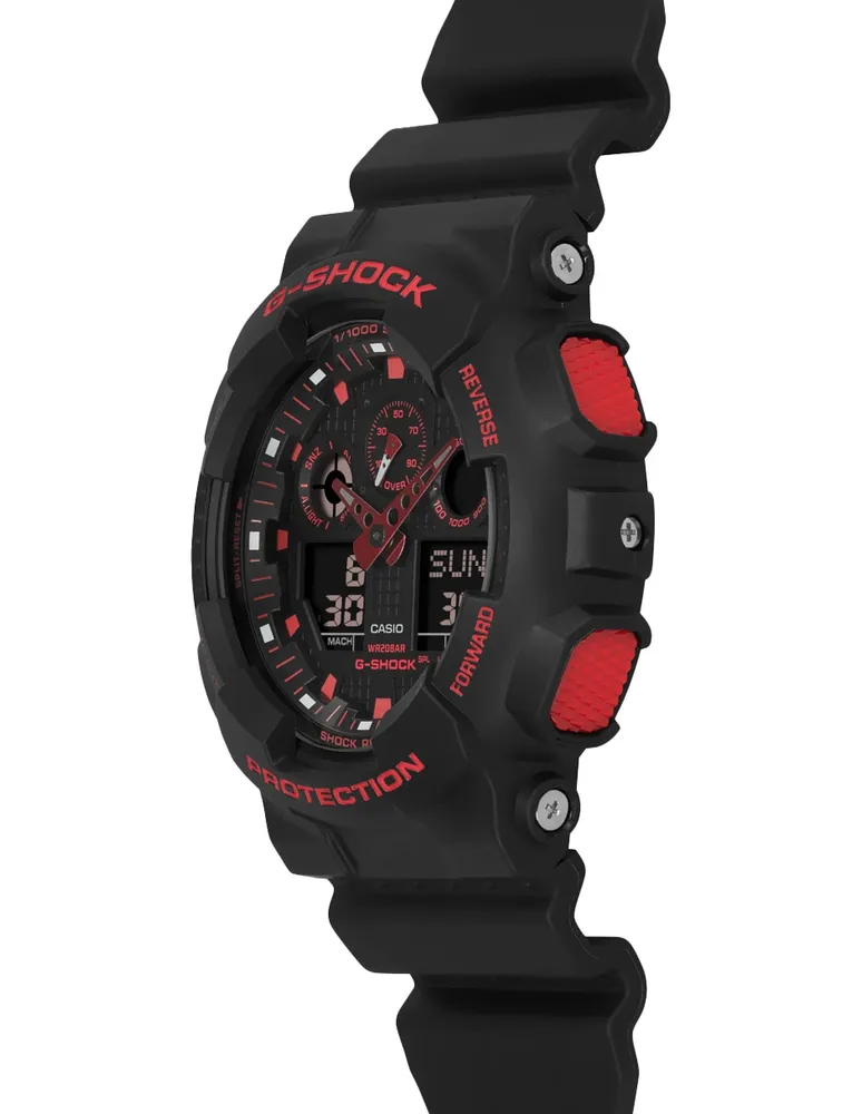 Reloj Casio G-shock Ga-100 para hombre Ga-100bnr-1acr