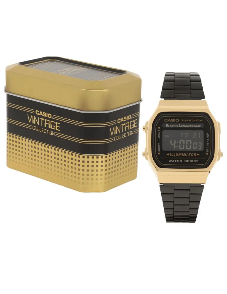 Reloj Casio Vintage unisex A168WEGB-1BVT