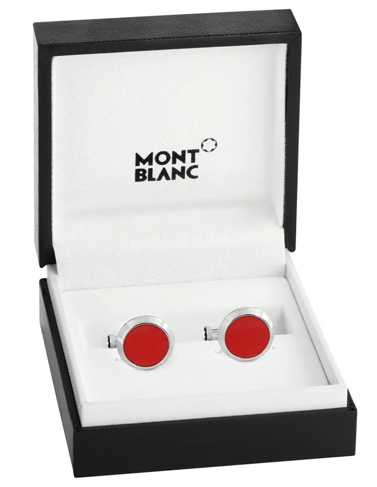 Mancuernillas Montblanc Red