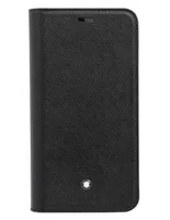 Funda para iPhone XS Montblanc negra