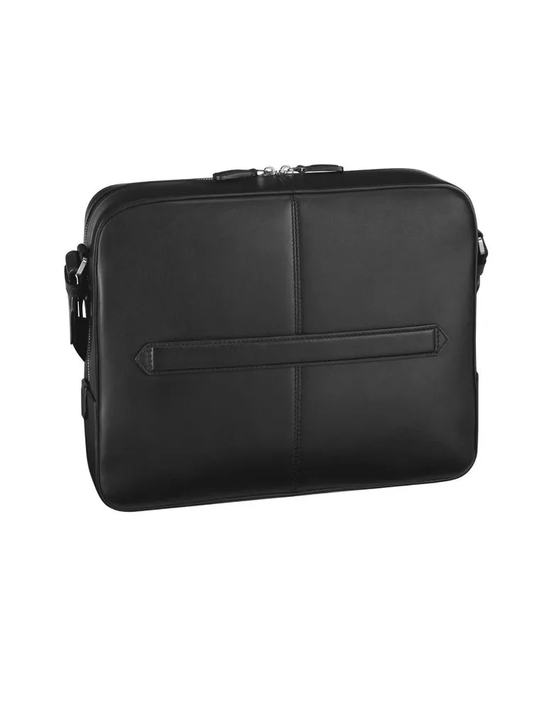 Bolso mensajero Montblanc piel negro