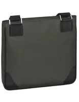 Bolso messenger Montblanc Envelope Mediano Sartorial Jet negra