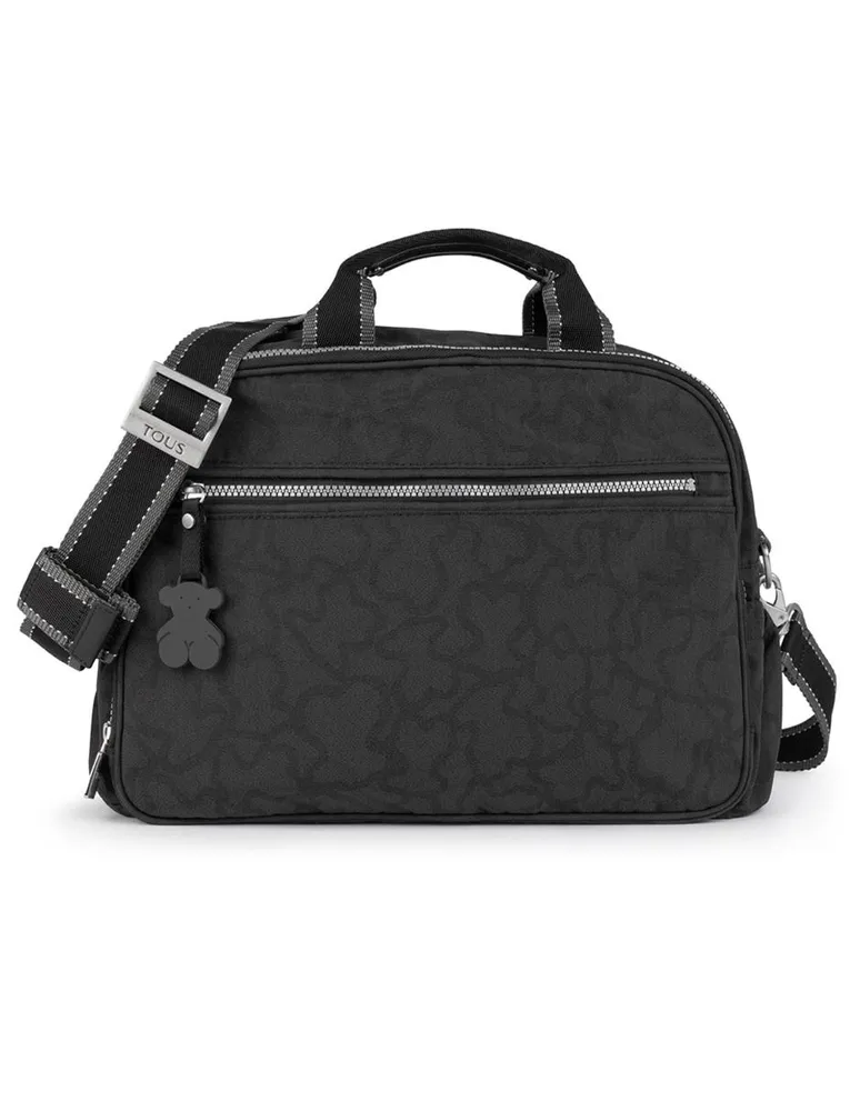 Bolsa crossbody Tous Catri Kaos cierre negra logotipo