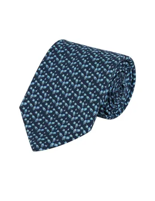 Corbata Pineda Covalin regular seda azul