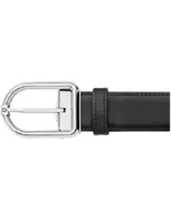 Cinturón Montblanc de piel para hombre