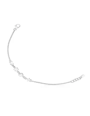 Pulsera Tous de plata con acabado lustre