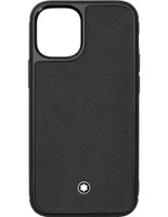 Funda para iPhone 12 Mini Montblanc Sartorial de piel